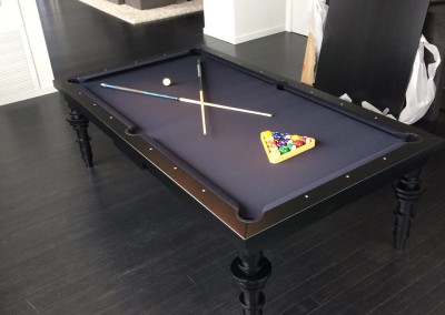 Contemporary Dining Room Pool Table 3