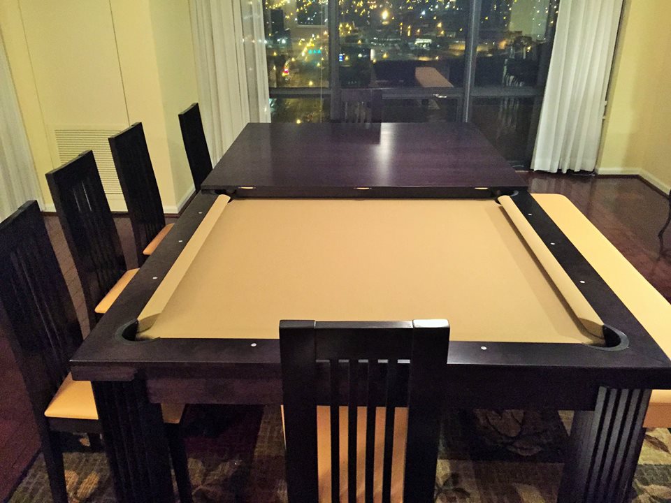 Ellegant Dining Room Pool Table 15