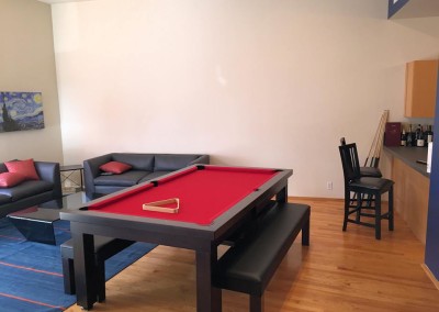 Dining Room Pool Table Benches